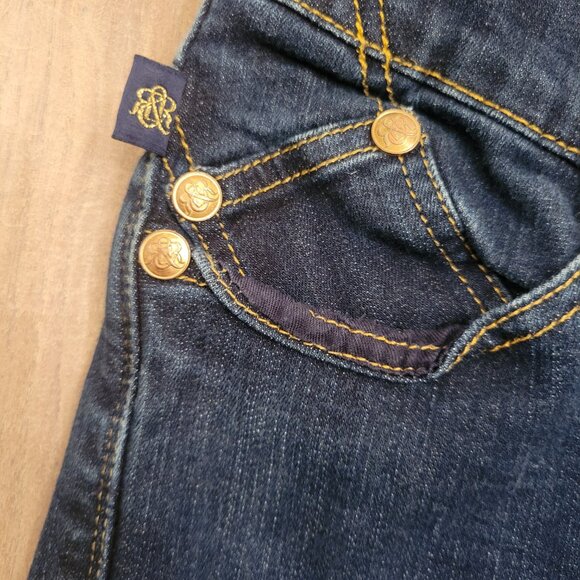 Rock & Republic Denim Women's Kasandra Bootcut Jeans Size 14 Raw Hem - Picture 4 of 13